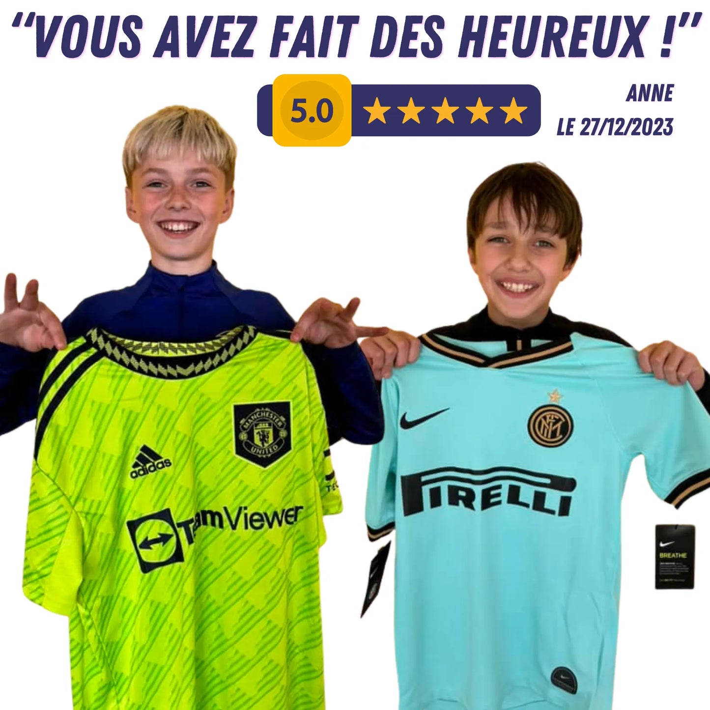Maillot mystere enfant