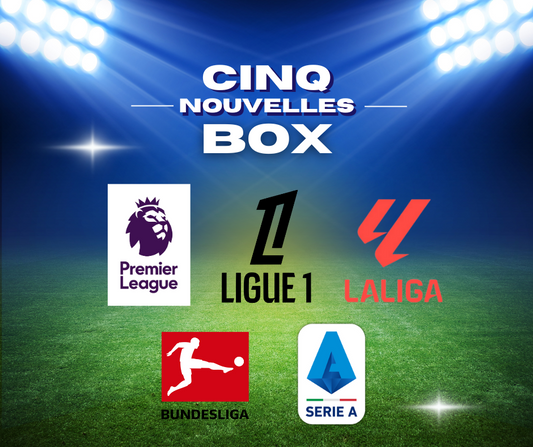 Exclusivité Box Football : cinq nouvelles box maillot mystère dévoilées !