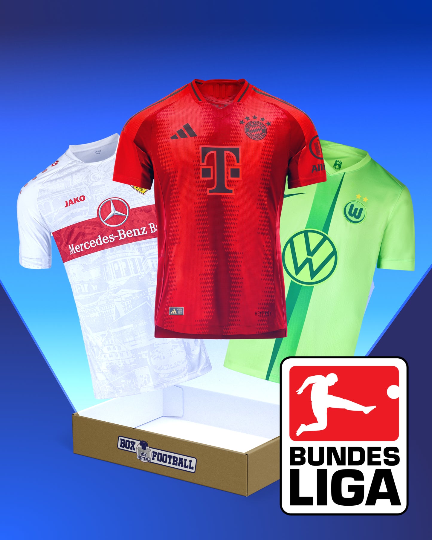 Box maillot mystère Bundesliga