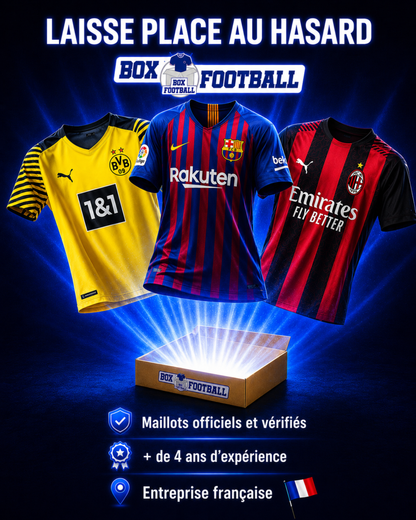 Box maillot mystère football enfant