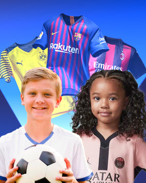 Box maillot mystère football enfant