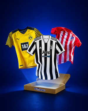 Box maillot mystère football