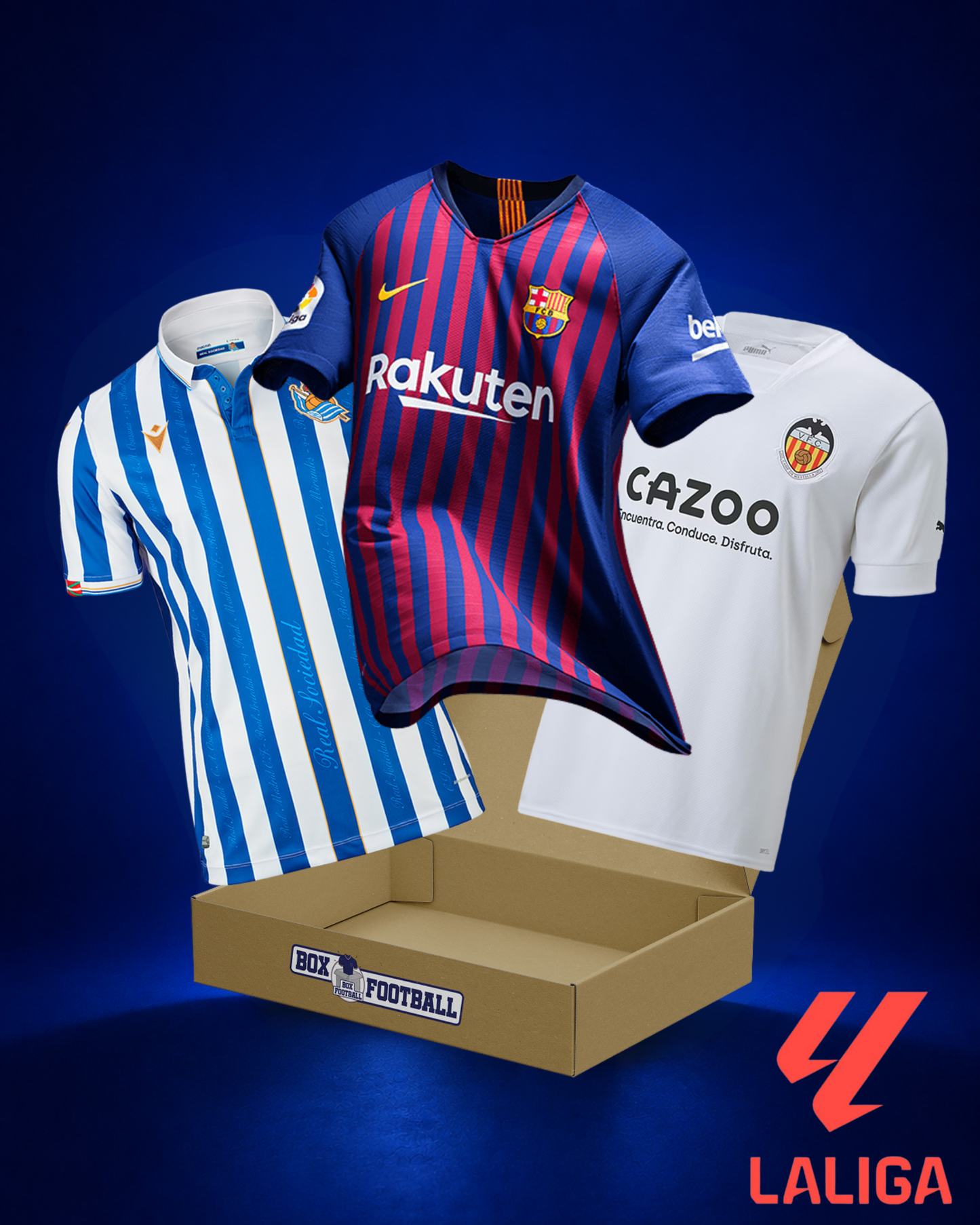 Box maillot mystère Liga