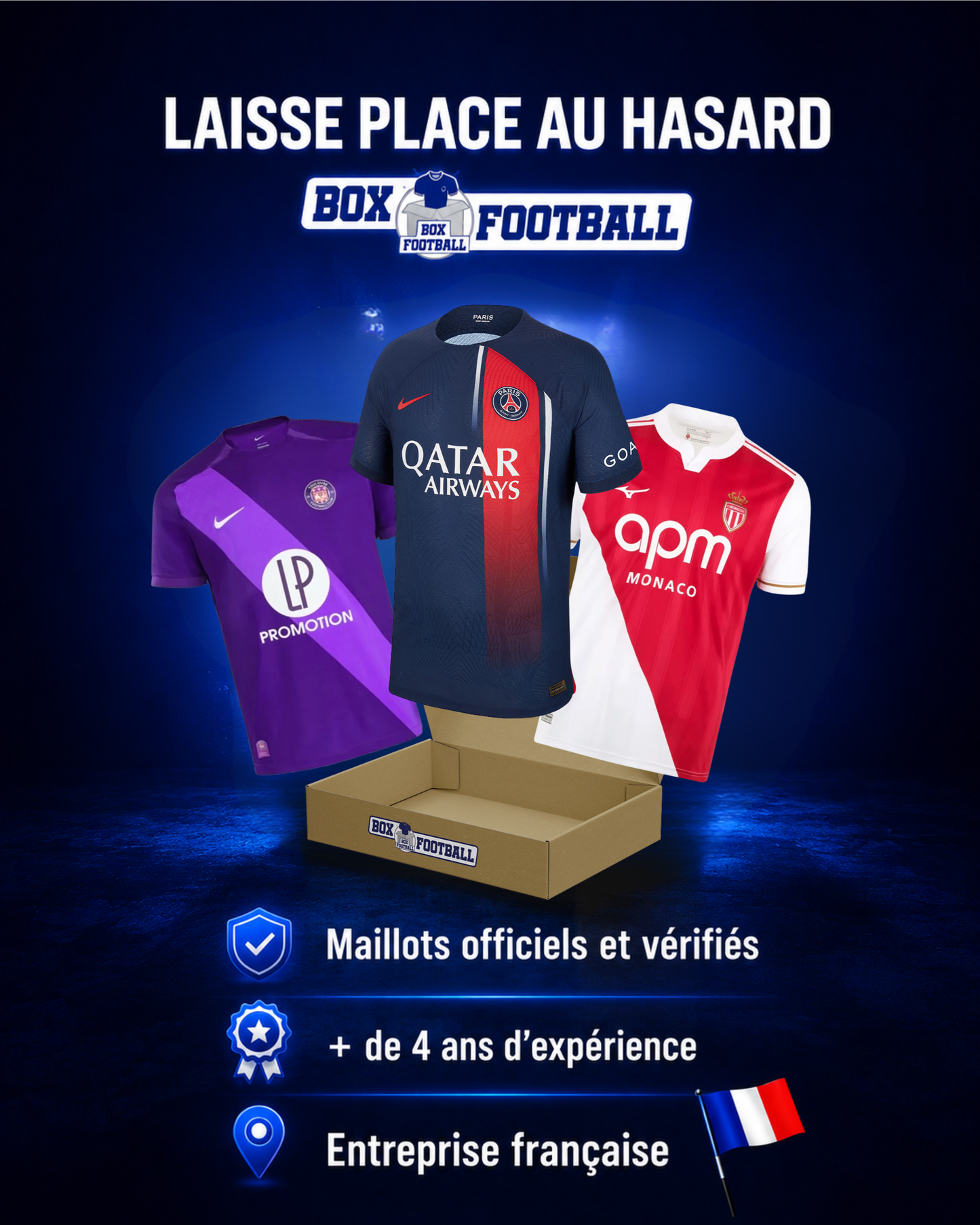Box maillot mystère Ligue 1
