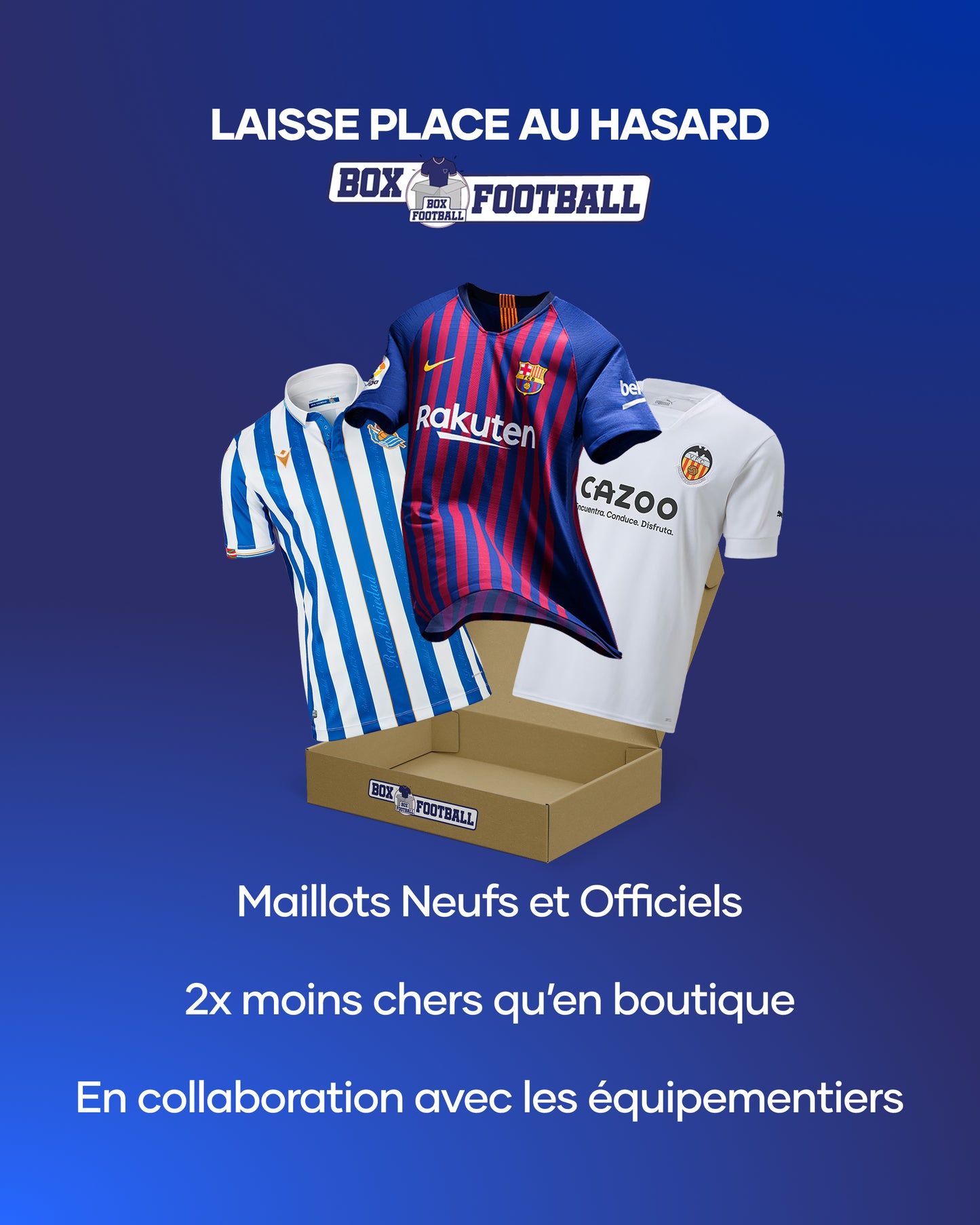 Box maillot mystère Liga