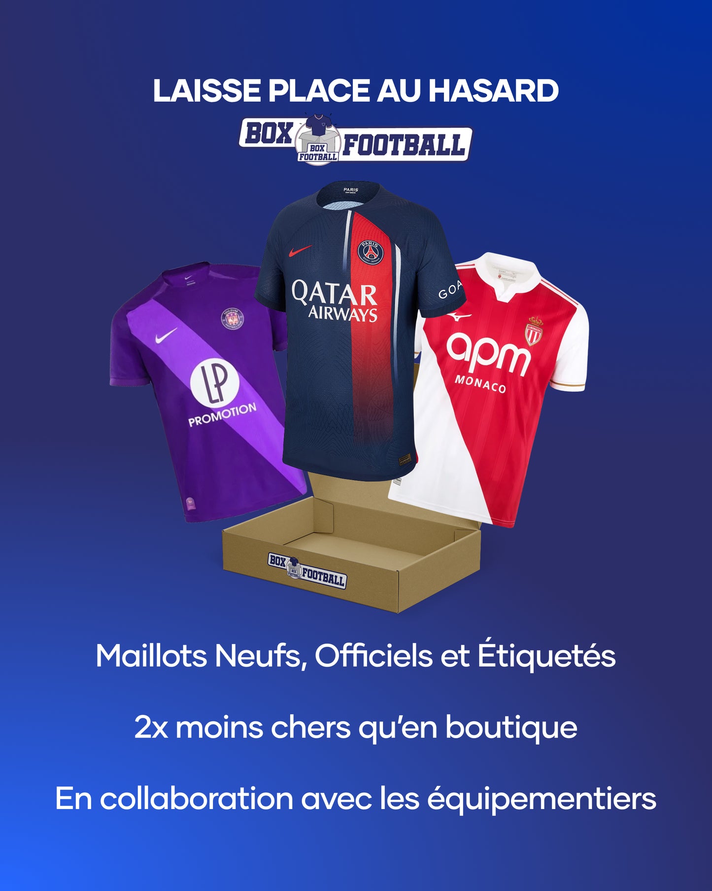 Box maillot mystère Ligue 1