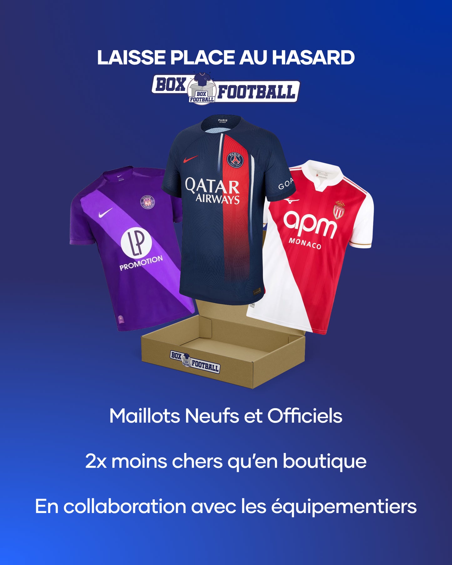 Box maillot mystère Ligue 1