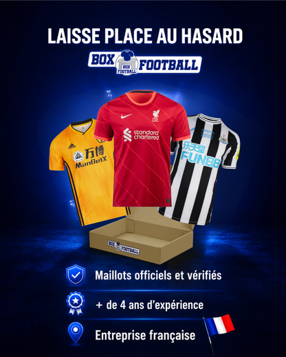Box maillot mystère Premier League