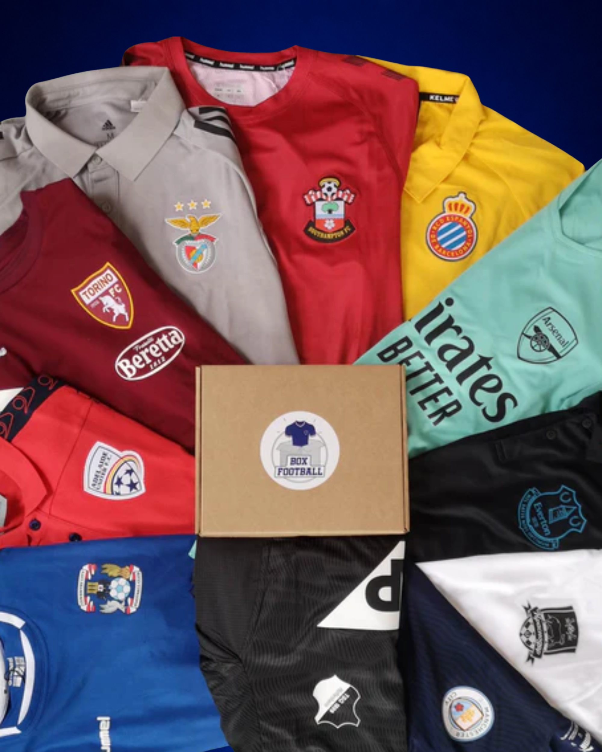 Box maillot mystère training football